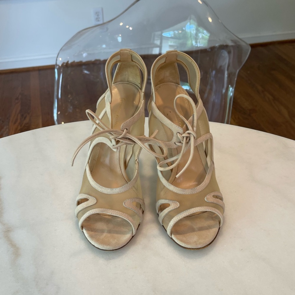 Gianvito Rossi Lace Up Sandals - Picture 12 of 13